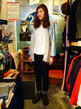 YOSHIHARUさん（レディース・168cm）の冬コーディネート