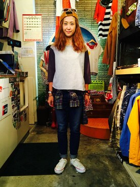 YOSHIHARUさん(レディース・168cm)の夏コーディネート