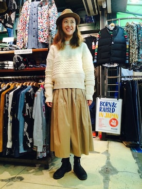 YOSHIHARUさん（レディース・168cm）の秋コーディネート