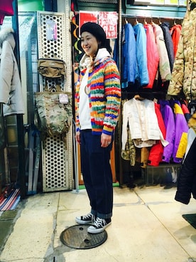 YOSHIHARUさん（レディース・168cm）の冬コーディネート