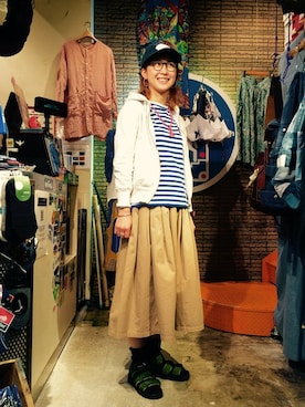 YOSHIHARUさん（レディース・168cm）の春コーディネート