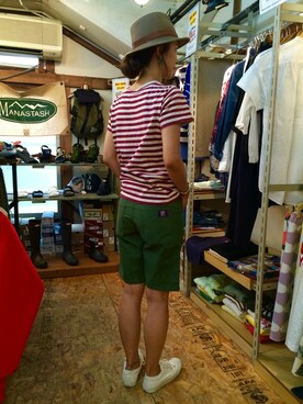 「JACKPURCELL」｜YOSHIHARUさん（レディース・168cm）の夏コーディネート