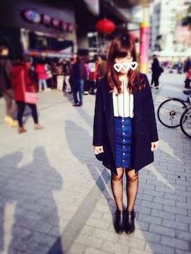 syonajさん（レディース・160cm）の冬コーディネート