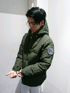 「ららぽーと富士見」｜「アイテム（ブルゾン）」を使った、エジエジさん（メンズ・175cm）の秋コーディネート