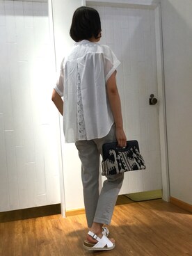 R.OSHIDAさん（レディース・165cm）の春コーディネート