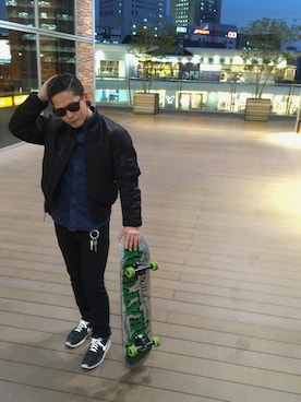 ᛚᛁᛚᛚᛖ ᛒᛖᚱᛋᛖᚱᚴᚱさん(メンズ・165cm)の冬コーディネート