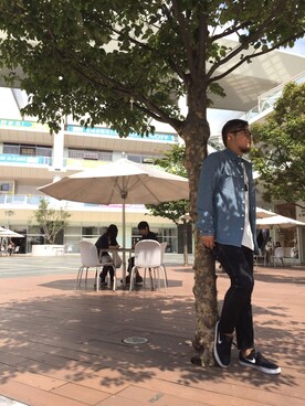 「shirts」｜ᛚᛁᛚᛚᛖ ᛒᛖᚱᛋᛖᚱᚴᚱさん（メンズ・165cm）の秋コーディネート