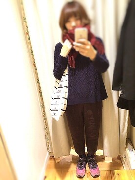 remioさん（レディース・163cm）の冬コーディネート