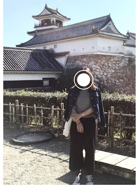 「CONVERSE（コンバース）のCONVERSE コンバース ジャック パーセル / JACK PURCEL（スニーカー）」を使った、remioさん（レディース・163cm）の冬コーディネート