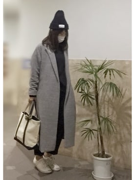 「CONVERSE（コンバース）のCONVERSE コンバース ジャック パーセル / JACK PURCEL（スニーカー）」を使った、remioさん（レディース・163cm）の冬コーディネート