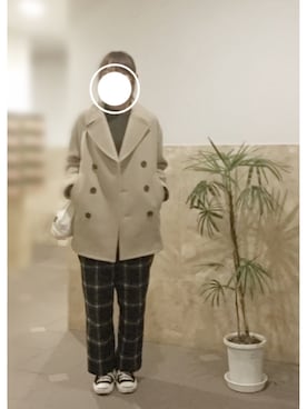 「CONVERSE（コンバース）のCONVERSE コンバース ジャック パーセル / JACK PURCEL（スニーカー）」を使った、remioさん（レディース・163cm）の冬コーディネート