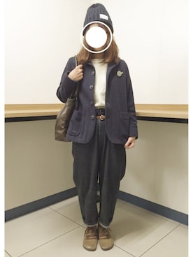 remioさん(レディース・163cm)の冬コーディネート