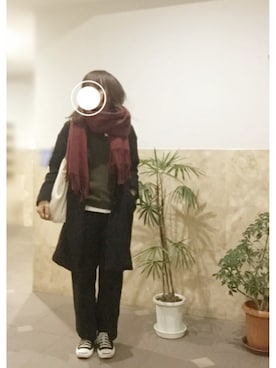 「CONVERSE（コンバース）のCONVERSE コンバース ジャック パーセル / JACK PURCEL（スニーカー）」を使った、remioさん（レディース・163cm）の春コーディネート