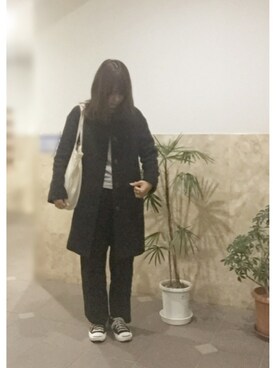 「CONVERSE（コンバース）のCONVERSE コンバース ジャック パーセル / JACK PURCEL（スニーカー）」を使った、remioさん（レディース・163cm）の春コーディネート