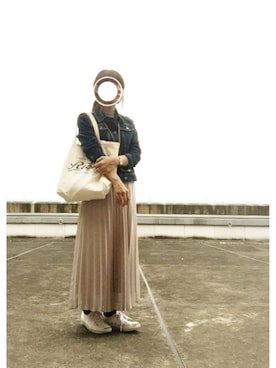 「CONVERSE（コンバース）のCONVERSE コンバース ジャック パーセル / JACK PURCEL（スニーカー）」を使った、remioさん（レディース・163cm）の春コーディネート