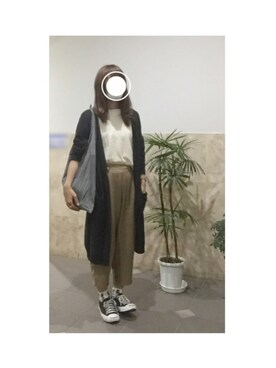 「CONVERSE（コンバース）のCONVERSE コンバース ジャック パーセル / JACK PURCEL（スニーカー）」を使った、remioさん（レディース・163cm）の夏コーディネート