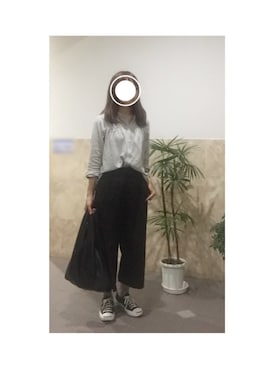 「CONVERSE（コンバース）のCONVERSE コンバース ジャック パーセル / JACK PURCEL（スニーカー）」を使った、remioさん（レディース・163cm）の夏コーディネート