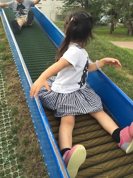 meiさん（キッズ・100cm）の秋コーディネート