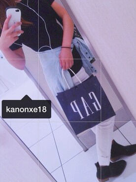 「アイテム（ブーティ）」を使った、Kanonさん（レディース・161cm・10代）の秋コーディネート