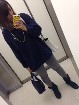 「Polo Ralph Lauren」｜「アイテム（ブーティ）」を使った、m o e○▲□さん（レディース・161cm）の冬コーディネート