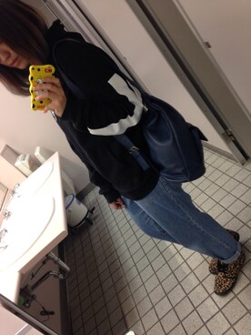 m o e○▲□さん（レディース・161cm）の春コーディネート