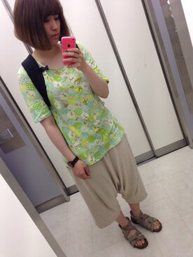 「SABRE」｜m o e○▲□さん（レディース・161cm）の夏コーディネート