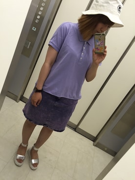 m o e○▲□さん（レディース・161cm）の夏コーディネート