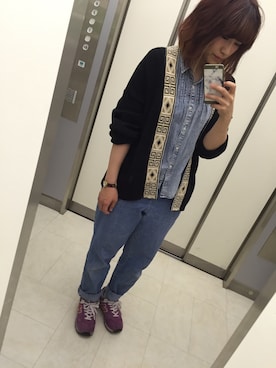 「NEWBALANCE」｜「アイテム（腕時計）」を使った、m o e○▲□さん（レディース・161cm）の秋コーディネート