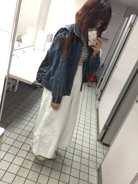 m o e○▲□さん（レディース・161cm）の秋コーディネート