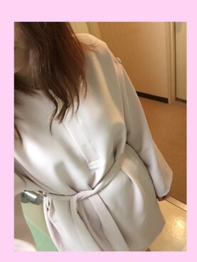 「アダムエロペ」｜「アイテム（ワンピース/ドレス）」を使った、m o e○▲□さん（レディース・161cm）の冬コーディネート