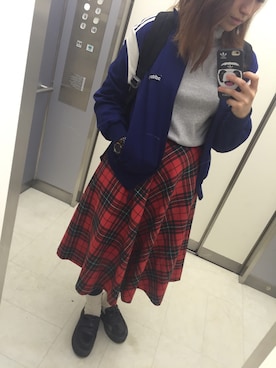 m o e○▲□さん（レディース・161cm）の冬コーディネート