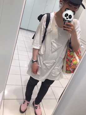 m o e○▲□さん(レディース・161cm)の夏コーディネート