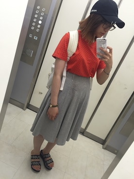 「花火」｜「アイテム（その他）」を使った、m o e○▲□さん（レディース・161cm）の夏コーディネート