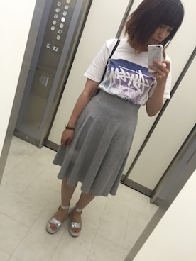 m o e○▲□さん（レディース・161cm）の夏コーディネート