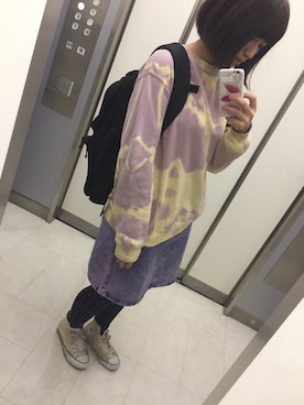 「SABRE」｜m o e○▲□さん（レディース・161cm）の秋コーディネート