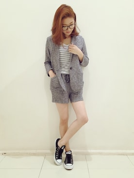 山田ゆかさんのコーディネート