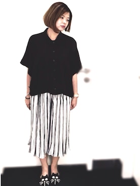 「Marc by Marc Jacobs（マークバイマークジェイコブス）のアイテム（スニーカー）」を使った、samsamさん（レディース・163cm）の春コーディネート
