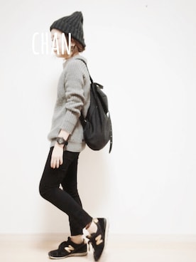 chanpekoさん(レディース・153cm)の冬コーディネート