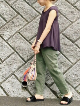 chanpekoさん（レディース・153cm）の夏コーディネート