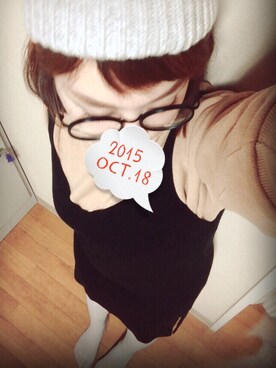 「今年初」｜yummさん（レディース・151cm）の秋コーディネート