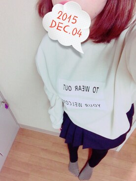 「doota（ドゥータ）のアイテム」を使った、yummさん（レディース・151cm）の冬コーディネート