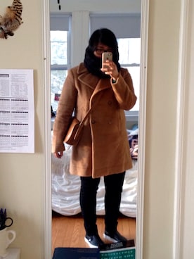 euniceさん（レディース・163cm）の冬コーディネート