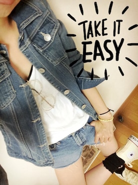 akioji☺︎さん（レディース・164cm）の夏コーディネート