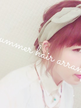 uca☺︎さん（レディース・164cm）の夏コーディネート