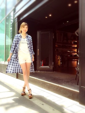 natsuki  hiraoさん（レディース・168cm）の春コーディネート