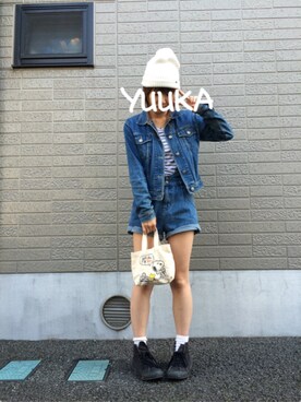 yukahiroさん（レディース・160cm）の秋コーディネート