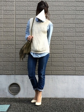 yukahiroさん（レディース・160cm）の春コーディネート