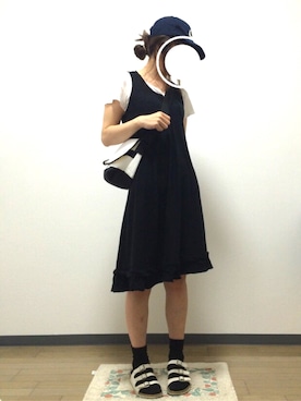 yukahiroさん（レディース・160cm）の夏コーディネート