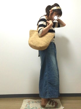 yukahiroさん（レディース・160cm）の夏コーディネート