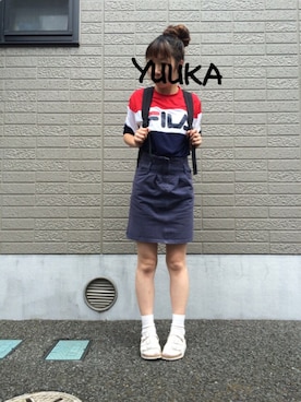 「choosy chu（チュージーチュー）のアイテム」を使った、yukahiroさん（レディース・160cm）の夏コーディネート